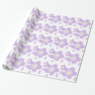 Watercolor Flower Wrapping Paper
