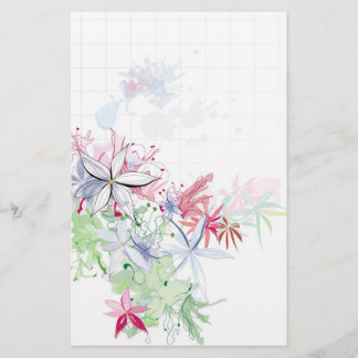 watercolor flowers