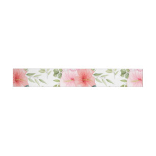 Watercolor Flowers 23 Wraparound Address Label