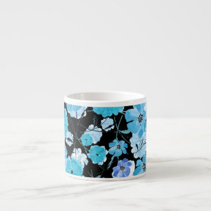 Watercolor Flowers: A Delicate Tapestry Espresso Cup