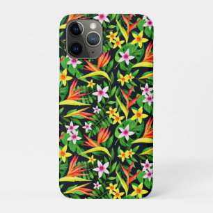 Watercolor Flowers And Fruit Floral Pattern-23768 iPhone 11 Pro Case