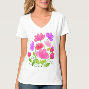 Watercolor Flowers Banquet Design-42704 T-Shirt