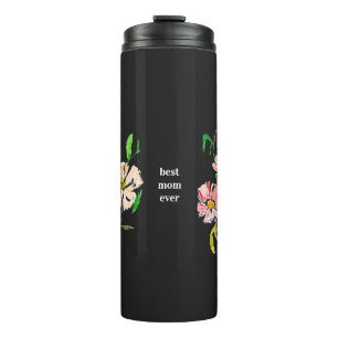 Watercolor Flowers Best Mom Ever Coffee Mug