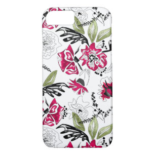 Watercolor flowers iPhone 8/7 case