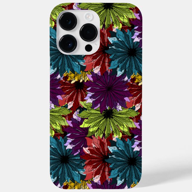 Watercolor Flowers Case-Mate iPhone Case (Back)