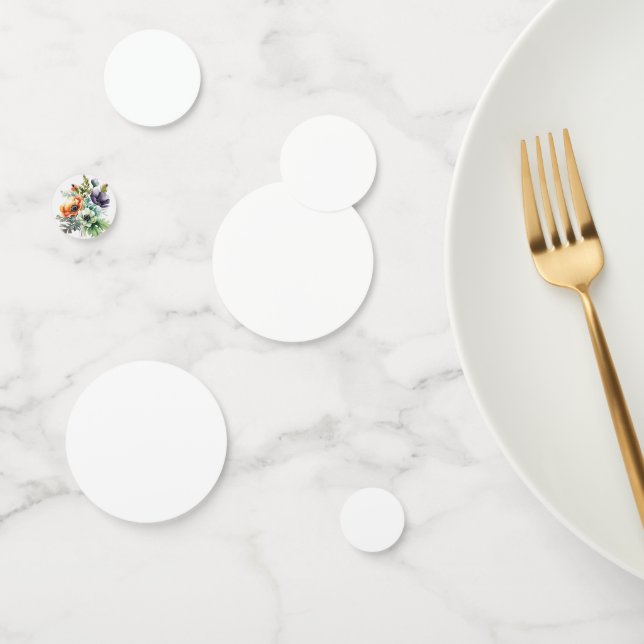 watercolor flowers confetti (Group)