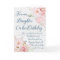Watercolor Flowers Daughter Birthday Card
