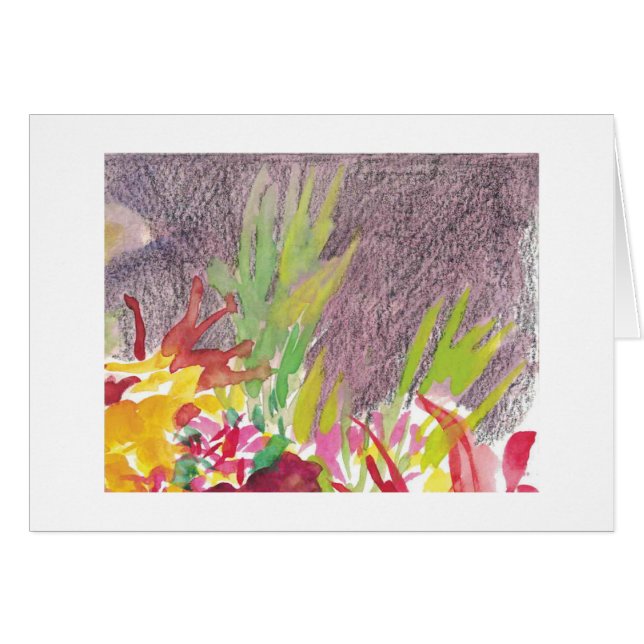 Watercolor flowers ii (Front Horizontal)