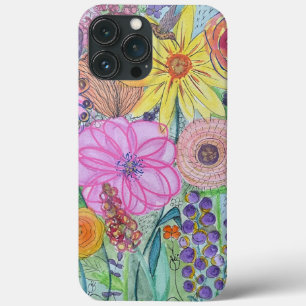 Watercolor Flowers iPhone case