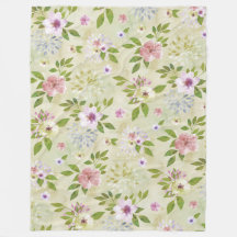 Watercolor Flowers seamless pattern II + your idea