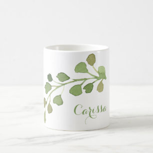 Watercolor Foliage Coffee Mug