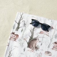 Watercolor Forest Animals