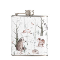 Watercolor Forest Animals