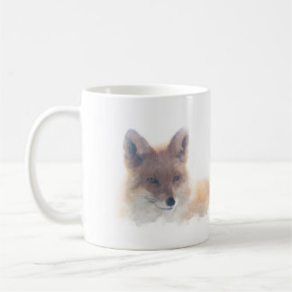 Watercolor Fox Coffee Mug
