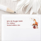 Watercolor Fox Wildlife Animal Nature Art