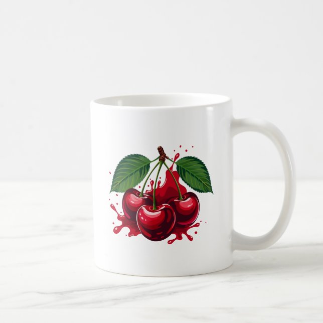 Watercolor Fruit Coffee Mug (Right)