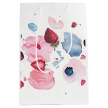 Watercolor Fruit Gift Bag