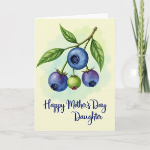 Watercolor Fruit Mothers Day Card