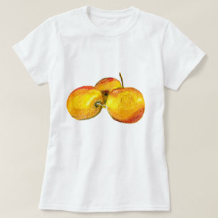 Watercolor fruit yellow pear fruit T-Shirt