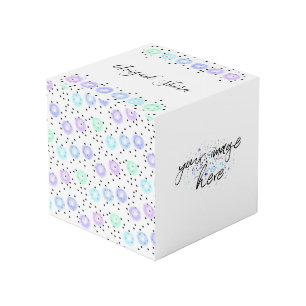 Watercolor Funfetti Cube