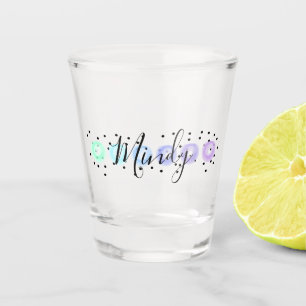 Watercolor Funfetti Shot Glass