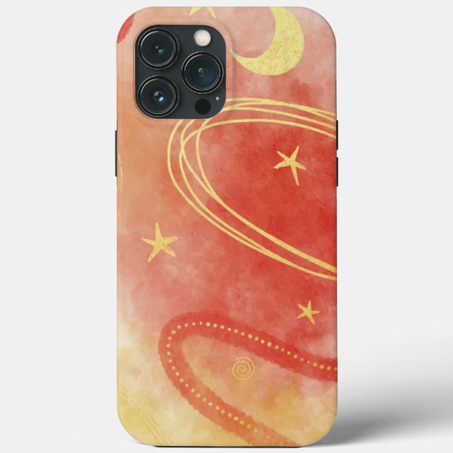 Watercolor Galaxy Case-Mate iPhone case (Back)