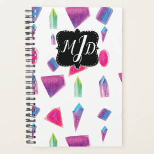 Watercolor Gems Colourful Galaxy Colours Planner