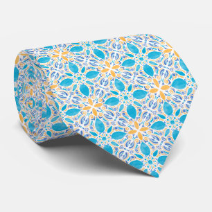 Watercolor Geo _ Summer Tie