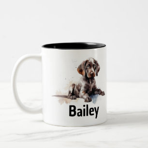 Watercolor German Shorthaired Pointer Mug