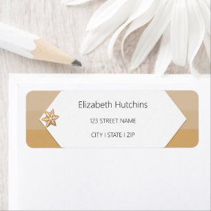 Watercolor Gingerbread Caramel Tones 