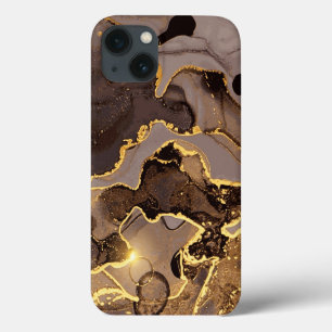 Watercolor Glitter Gold iPhone / iPad case