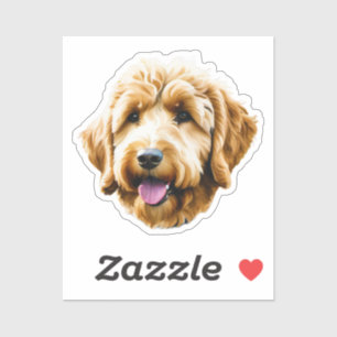 Watercolor Goldendoodle