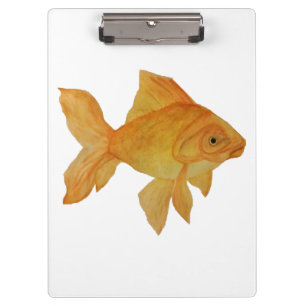 Watercolor Goldfish Clipboard