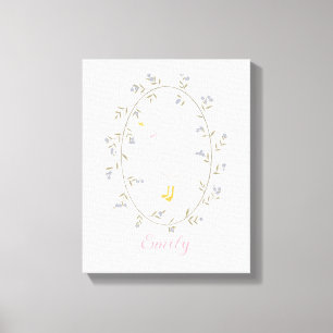 Watercolor Goose Nursery Room Kids Room  Canvas Print