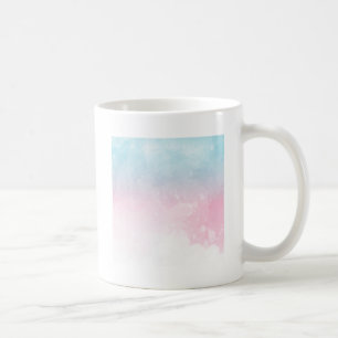 watercolor gradient ombre coffee mug