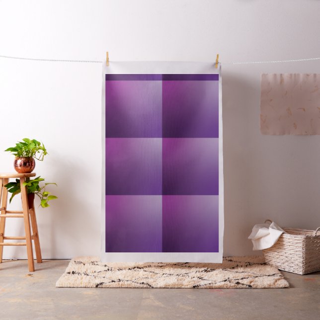 Watercolor Gradient Pillow Square Purple Fabric (In Situ)