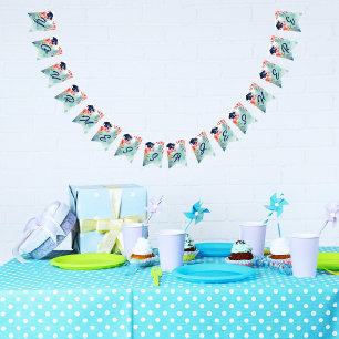 Watercolor Graduation Celebration  Bunting