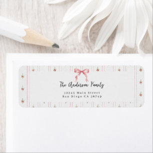 Watercolor Grandmillennial Greenery Bow
