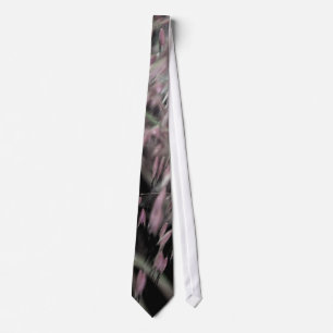 Watercolor Grasses in Pink Tie