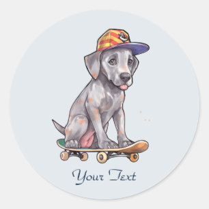 Watercolor Great Dane Sticker