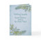 Watercolor Greenery Personalised Sympathy