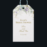 Watercolor Greenery Wedding Bridal Shower Gift Tags<br><div class="desc">Watercolor Greenery Wedding Bridal Shower Gift Tags</div>