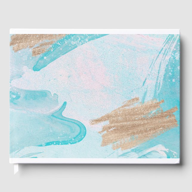 Watercolor Guest Book (Front)