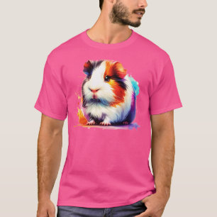 Watercolor Guinea Pig T-Shirt