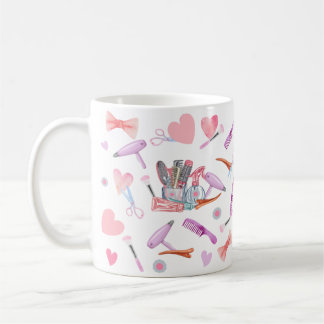 Watercolor hairdresser Coffee Mug 