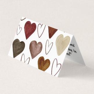 Watercolor Hand Drawn Out lines Heart Sketch