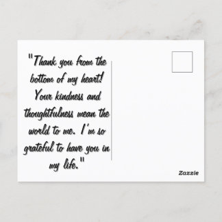 Watercolor Hand Drawn Out lines Heart Sketch Postcard