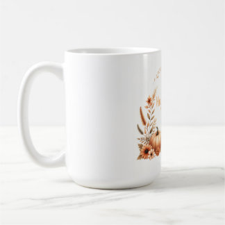 Watercolor Happy Fall Coffee Mug