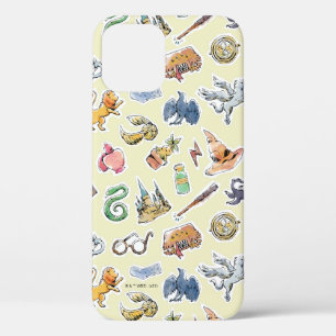 Watercolor Harry Potter Icons iPhone 12 Case