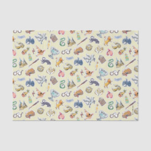 Watercolor Harry Potter Icons Tissue Paper